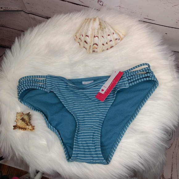 Strappy Side Cheeky Hipster Bikini Bottom - Picture 1 of 6